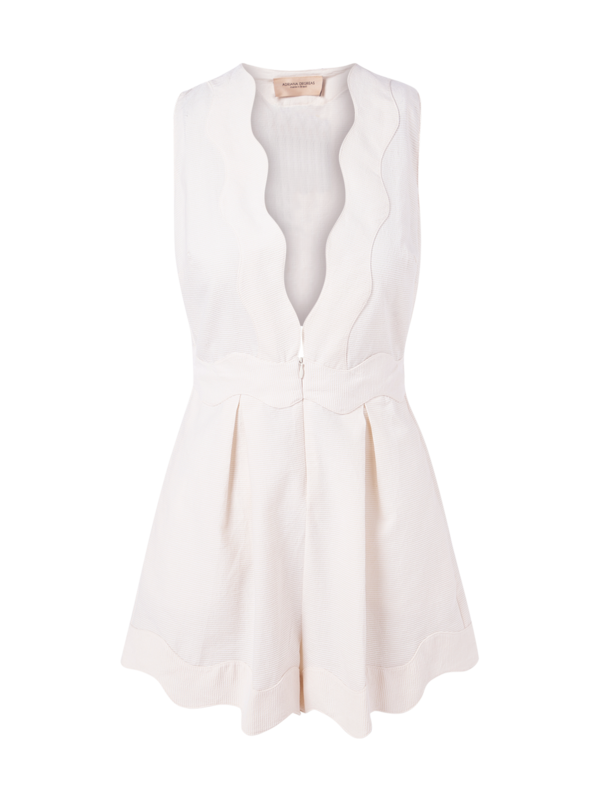 MOVES V NECK PLAYSUIT