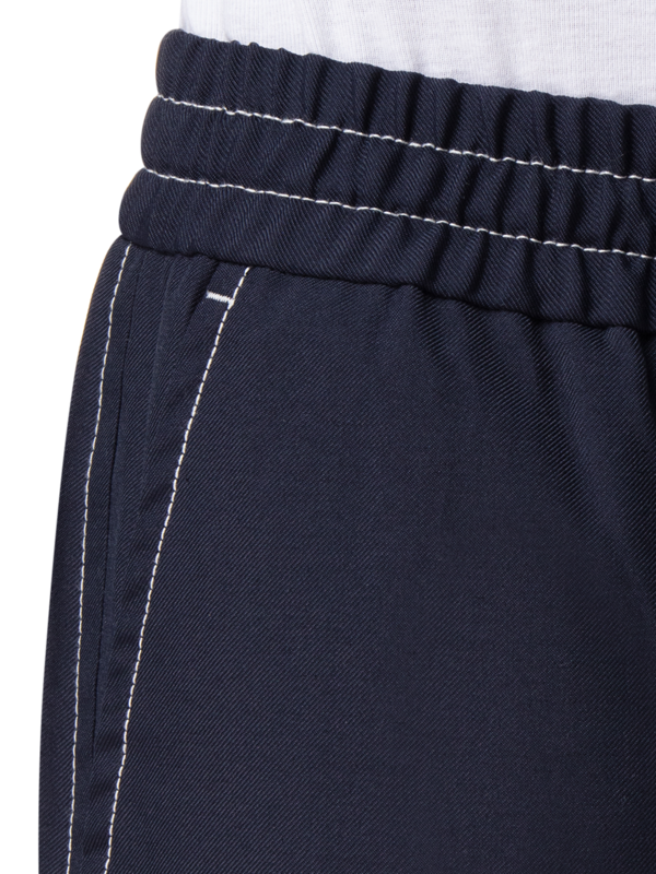 STRAIGHT LEG ELASTIC PANTS