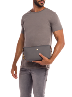 Grey Washbag