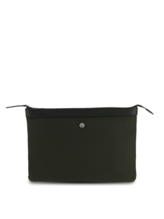 Khaki/Black Large Pouch