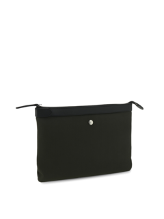Khaki/Black Large Pouch
