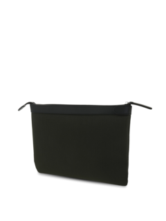 Khaki/Black Large Pouch