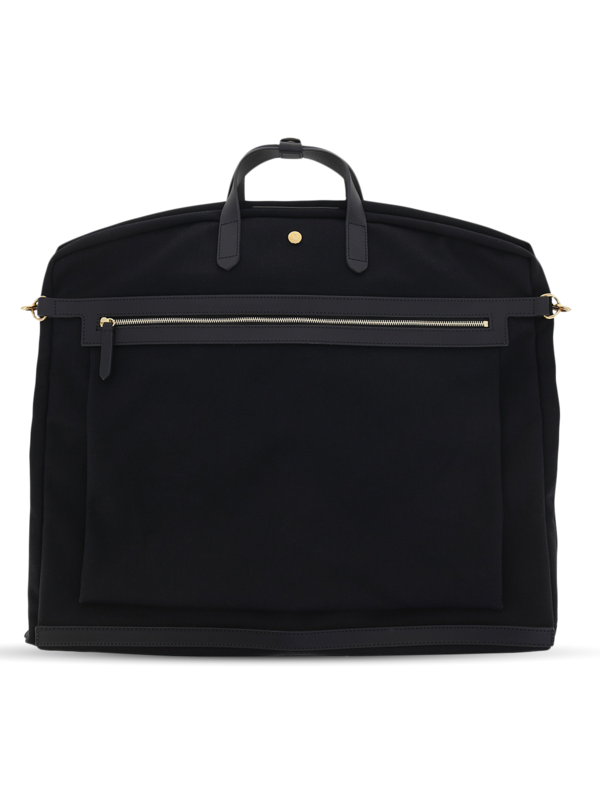 Black Briefcase With Front Zipper