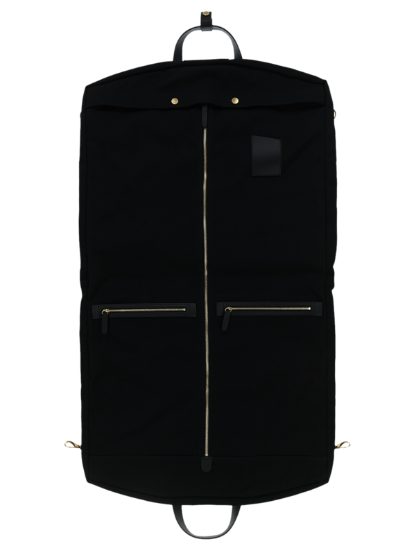 Black Briefcase With Front Zipper