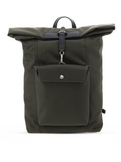 Black Duffel Bag With Black Front Pocket