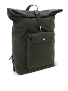 Black Duffel Bag With Black Front Pocket