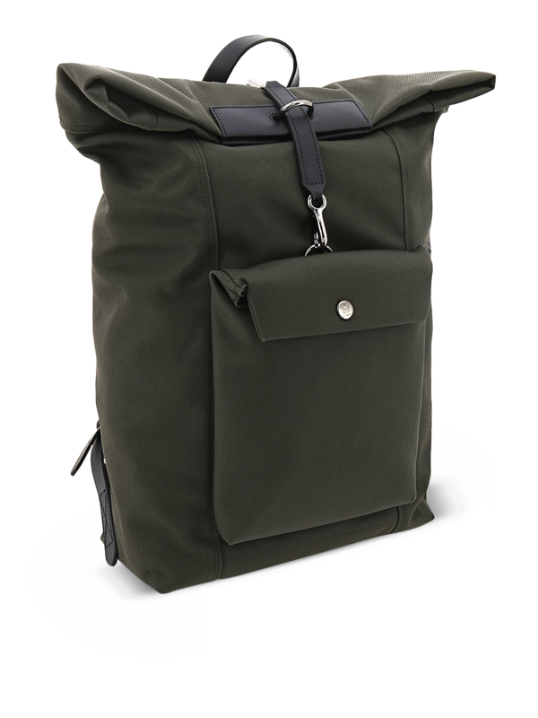 Black Duffel Bag With Black Front Pocket