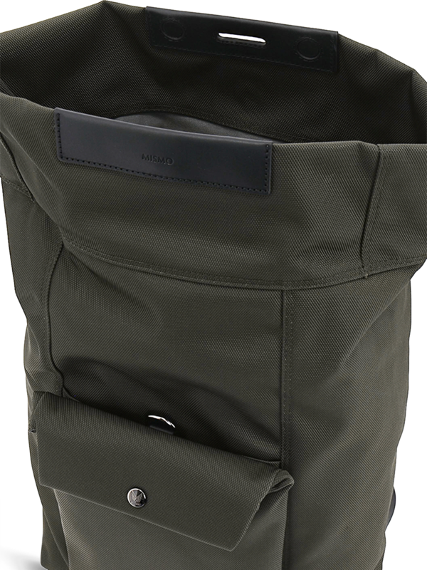 Black Duffel Bag With Black Front Pocket