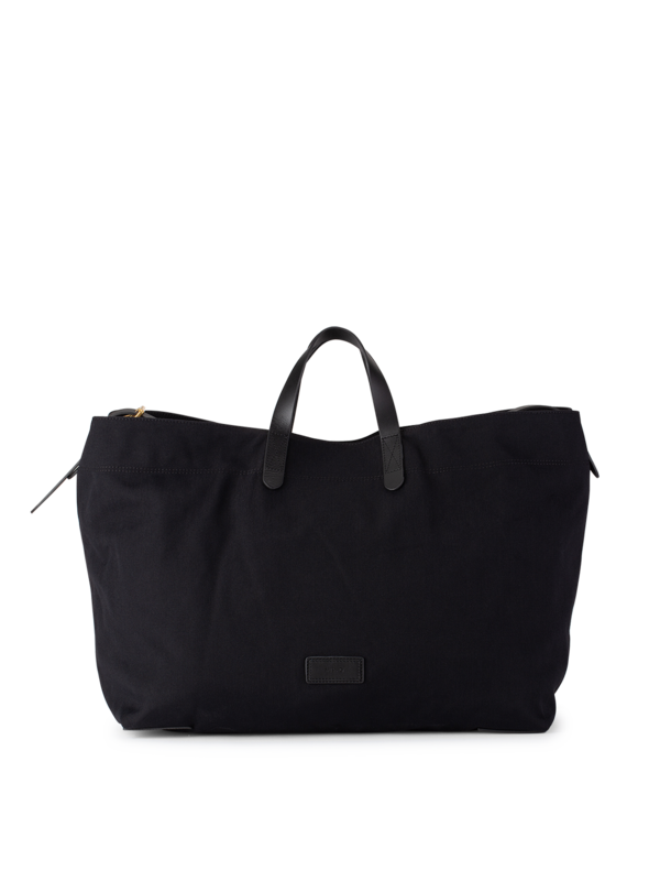 Orsze sft strtrd cas tote bag in blk ctn & ny can