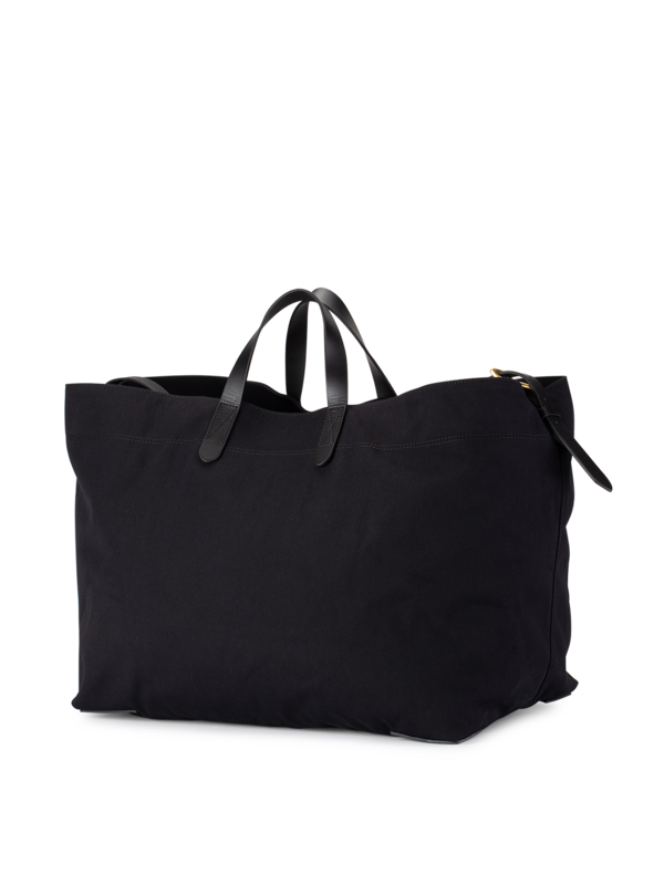 Orsze sft strtrd cas tote bag in blk ctn & ny can