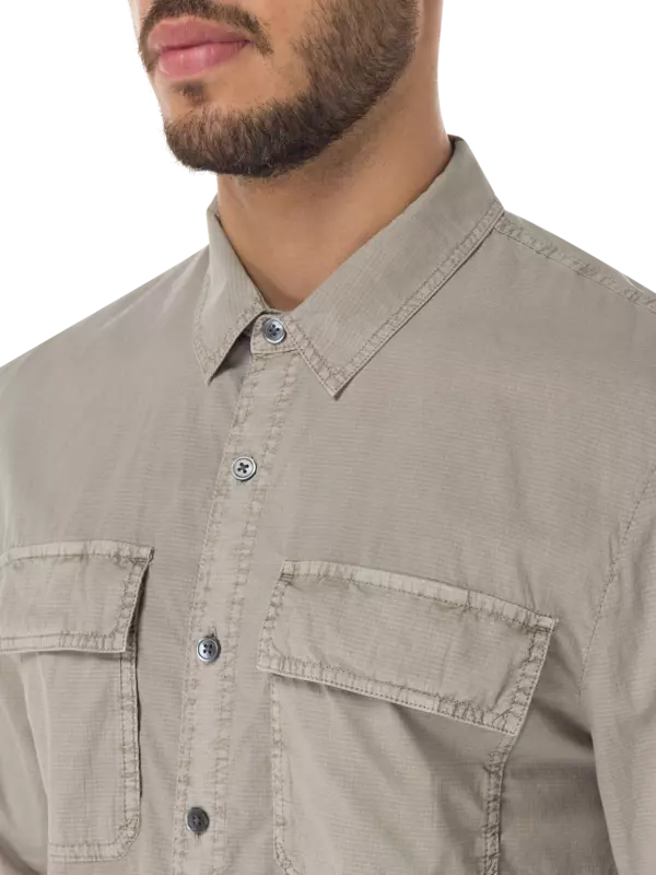 قميص من قماش ريب ستوب