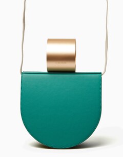 Green Flap Handbag