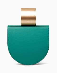 Green Flap Handbag