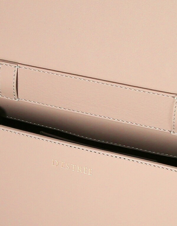 Peach/Gold Clutch Bag