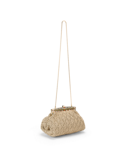 Limited Edition Egyptian Enamel and Cotton clutch bag