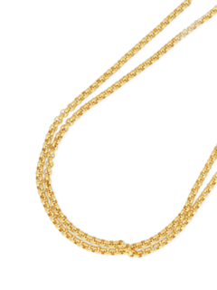 Yellow Gold Wrap Necklace with Star and Baroque Pearl Charms