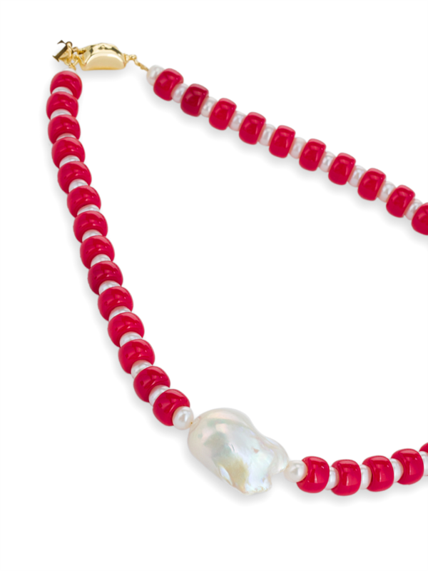 Pearl and Beads Necklace