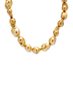 Gold Pearl Necklace