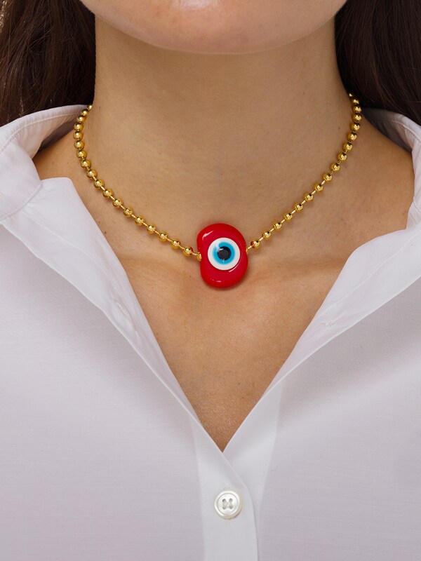 Evil Eye Beads Necklace