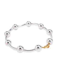 Silver Beads Necklace