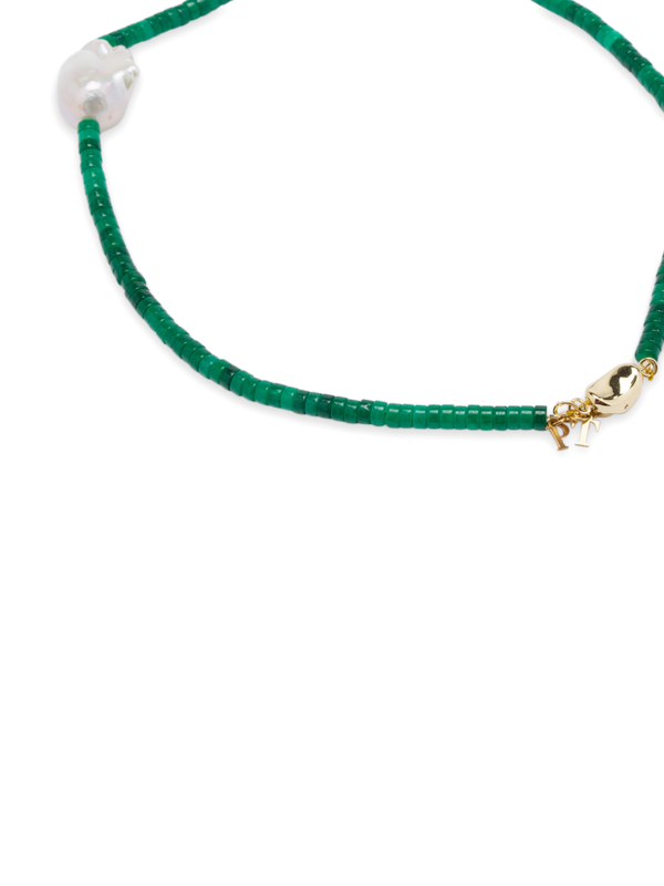 Beads and Pearl Necklace