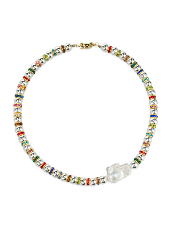 Colourful Crystals Choker