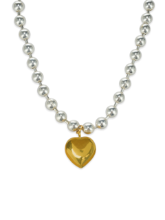 Heart-Shaped Pendant Necklace