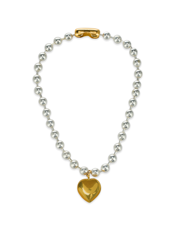 Heart-Shaped Pendant Necklace
