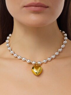 Heart-Shaped Pendant Necklace