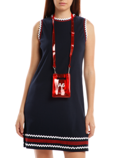 A6 PVC Crossbody Bag