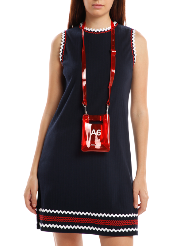A6 PVC Crossbody Bag