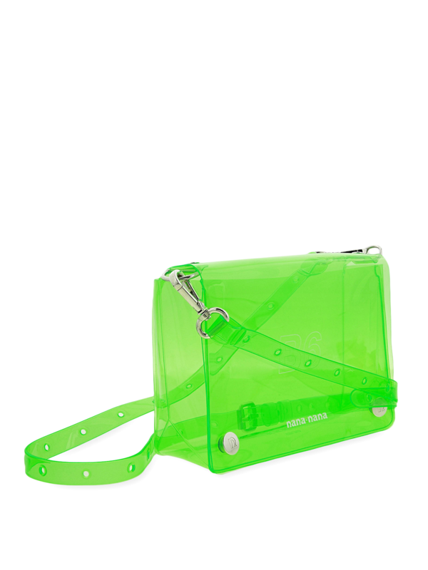 Transparent Neon Cross body Bag
