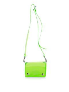 B7 Clear Bag in Neon Green