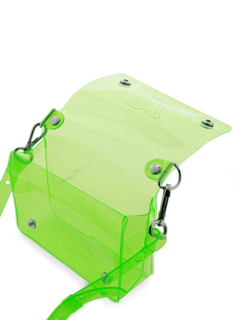 B7 Clear Bag in Neon Green