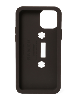 Black Transparent Not A Cassette Tape iPhone Case