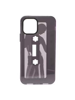 Purple Black Kindness Not A Cassette Tape iPhone Case