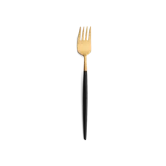 شوكة تناول حلوى ذهبية ناو