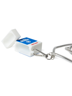 White Not A Plastic Eraser AirPods Case