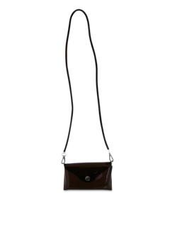 Patent Black Crossbody Bag