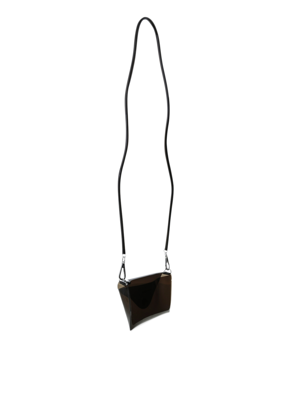 Patent Black Crossbody Bag