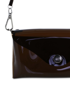 Patent Black Crossbody Bag