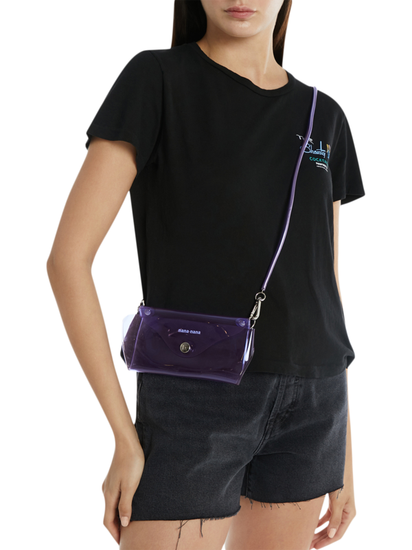 Neck Pouch in Lavender