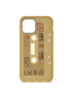 PVC Mobile Cover with Vintage Cassette Tape Design