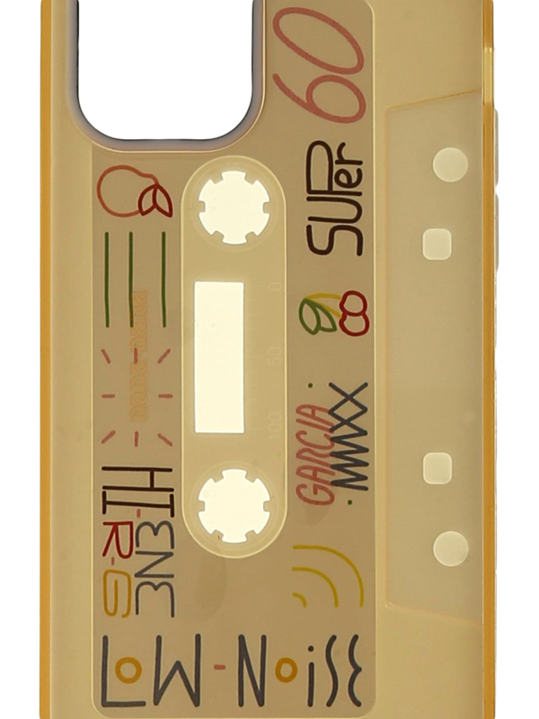 PVC Mobile Cover with Vintage Cassette Tape Design