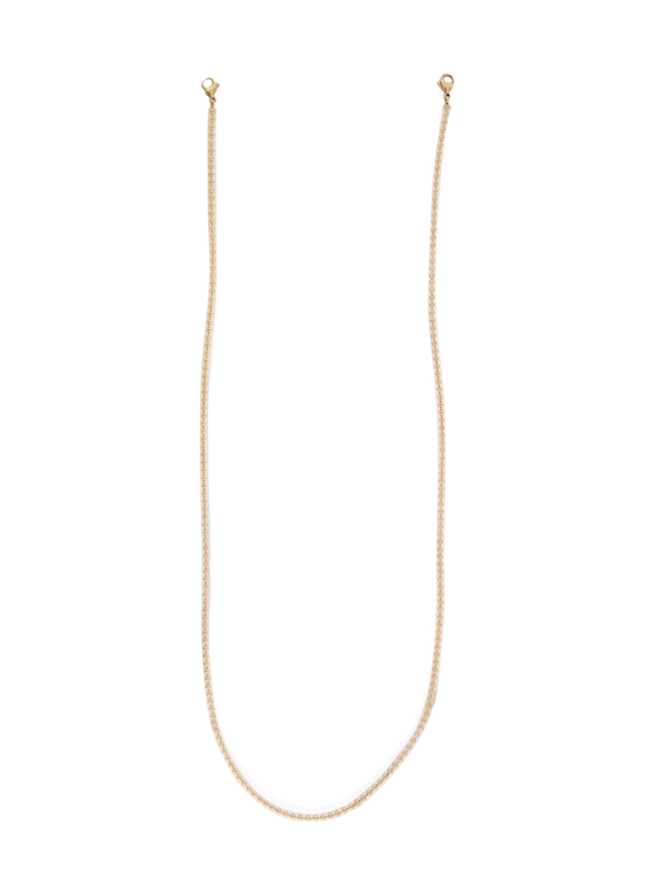 Gold Chain Mask Strap