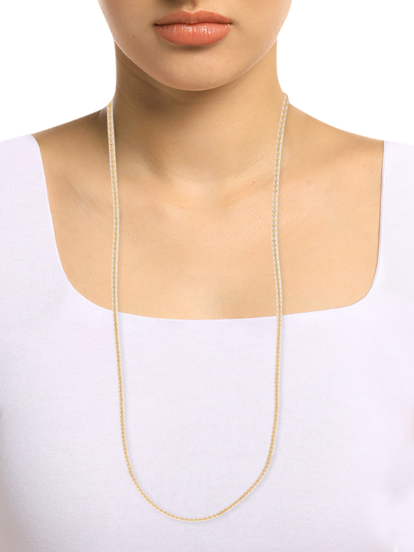 Gold Chain Mask Strap
