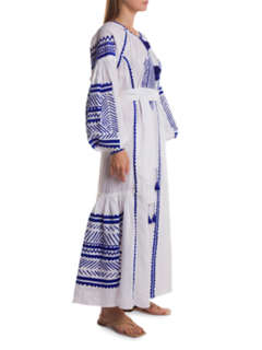 White Namibia Maxi Dress