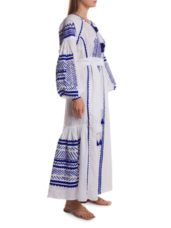 White Namibia Maxi Dress