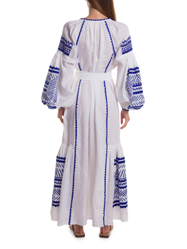 White Namibia Maxi Dress