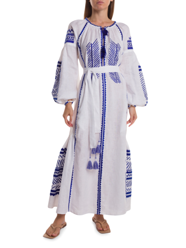 White Namibia Maxi Dress